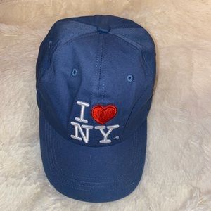 Blue I LOVE NY hat